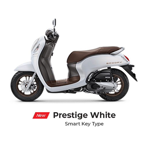 scoopy prestige white