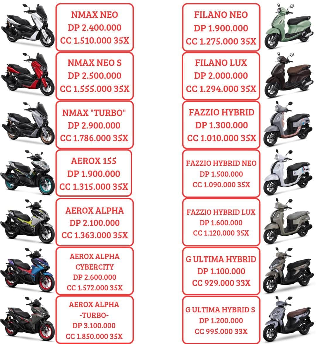 brosur promo yamaha garut